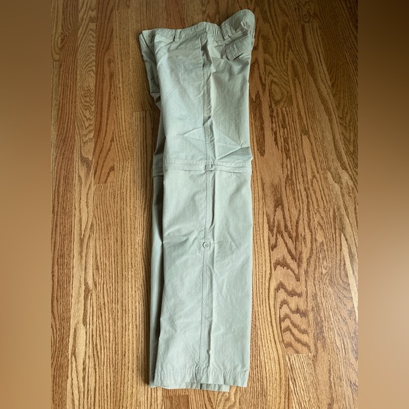 Danskin Now Convertible Hiking Pants Water Resistant Tan Women’s Size Small 4/6 - Picture 3 of 16